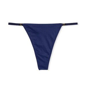 Love Cloud Adjustable String Thong Panty - Victoria's Secret - Blue NWT